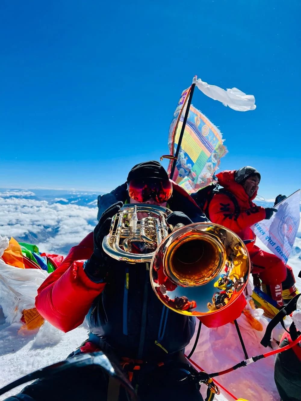 Votruba am Mount Everest